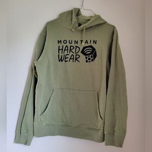 Mountain Hardware Hoodie - Size M, Olive Green
